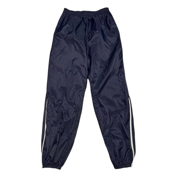 K-WAY Vintage Retro 90s Windbreaker Splash Track Jogger Pants Blue Mens Small - Picture 1 of 8